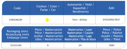 JE EPSON 101 - Jaune